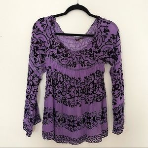 Silk and velvet Hale Bob Top